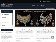 Tablet Screenshot of indian-jewellery.com